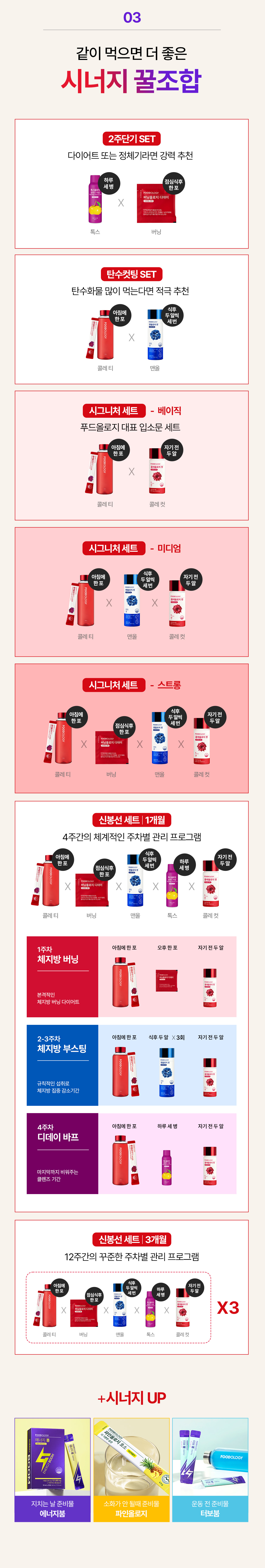 시너지 꿀조합